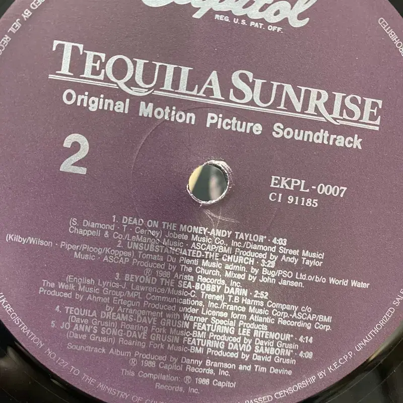 TEQUILA SUNRISE  LP / AA5392