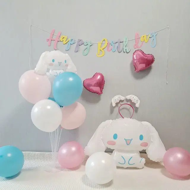 [새상품]생일파티 풍선(일괄판매)생일 풍선.시나모롤.산리오.파티용품.아동