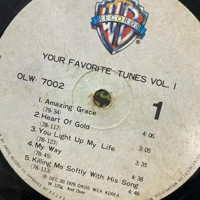 YOUR FAVORITE TUNES LP / AA5400