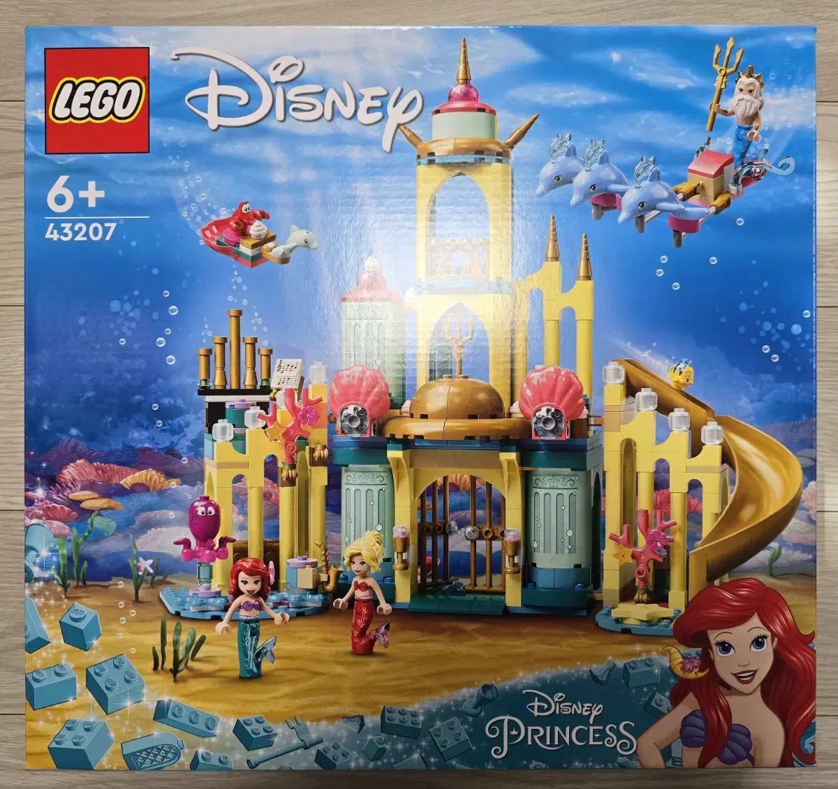 LEGO Disney 43207 Ariel's Underwater Palace