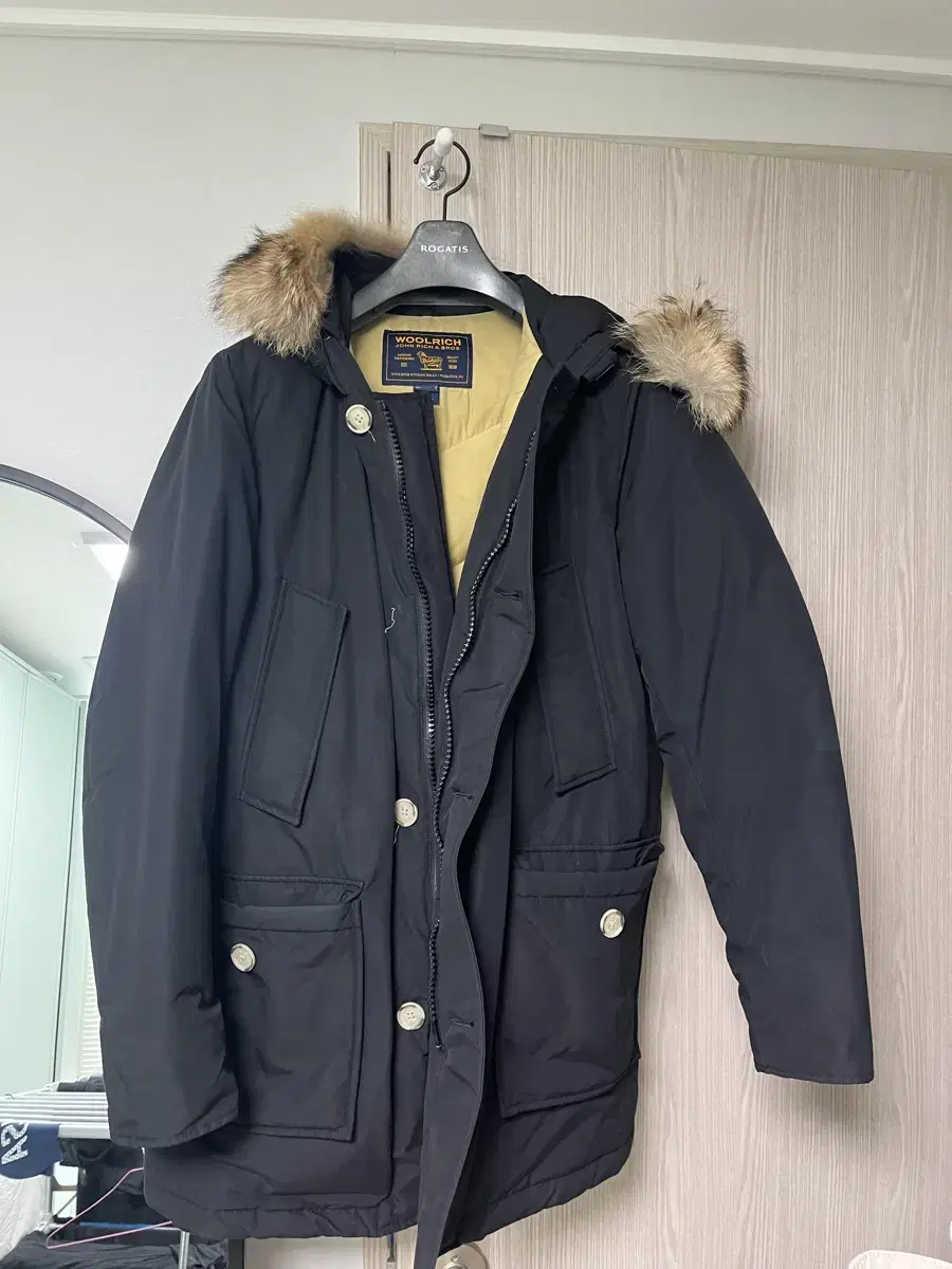 Woolrich Arctic DF Black Padded Size M