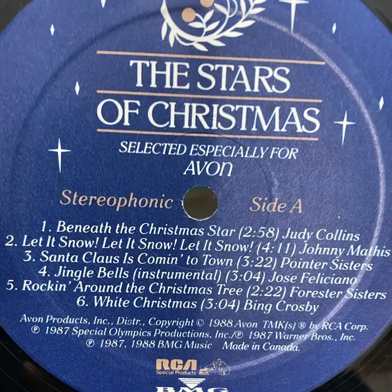 THE STARS OF CHRISTMAS  LP / AA5407