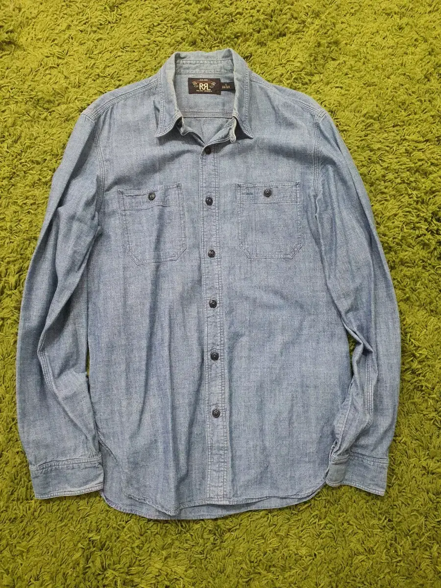 Double L RRL Chambray Shirt S