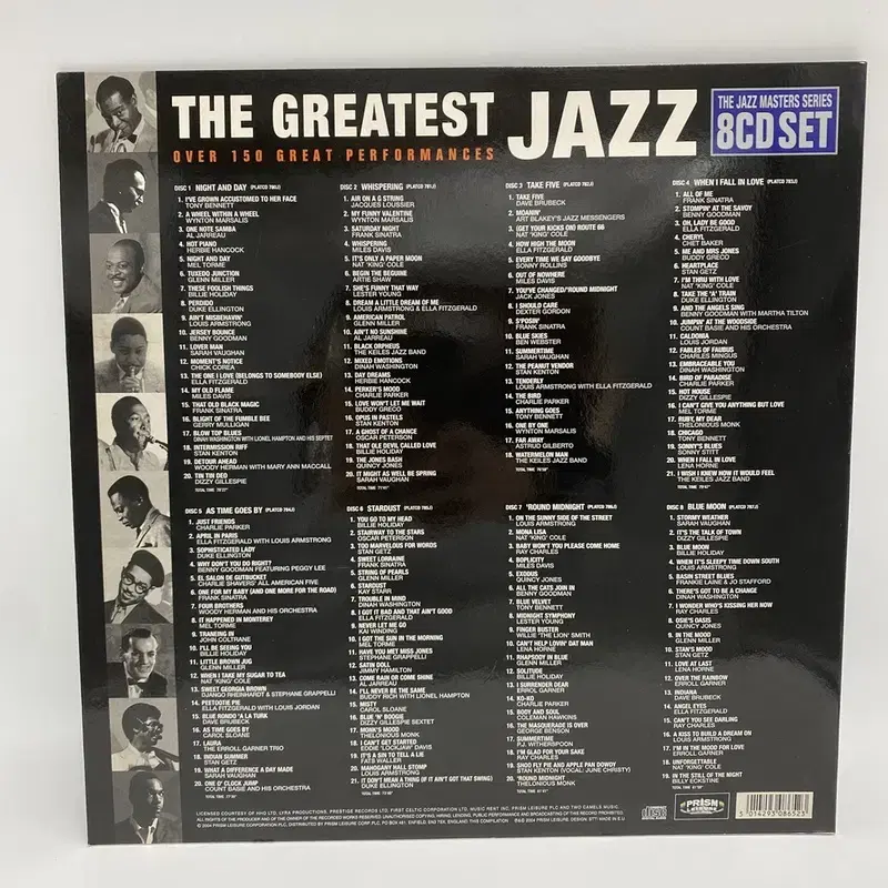 THE GREATEST JAZZ OVER 150  LP / AA5408