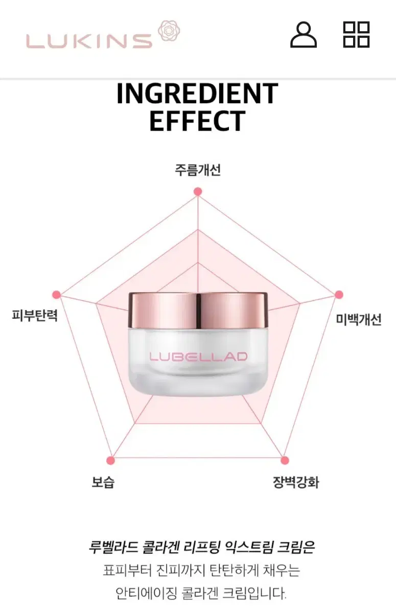 루벨라드 for 루킨스 콜라겐 리프팅 익스트림 크림 50ml