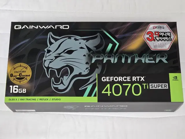 미개봉 RTX 4070TI SUPER GAINWARD PANTHER