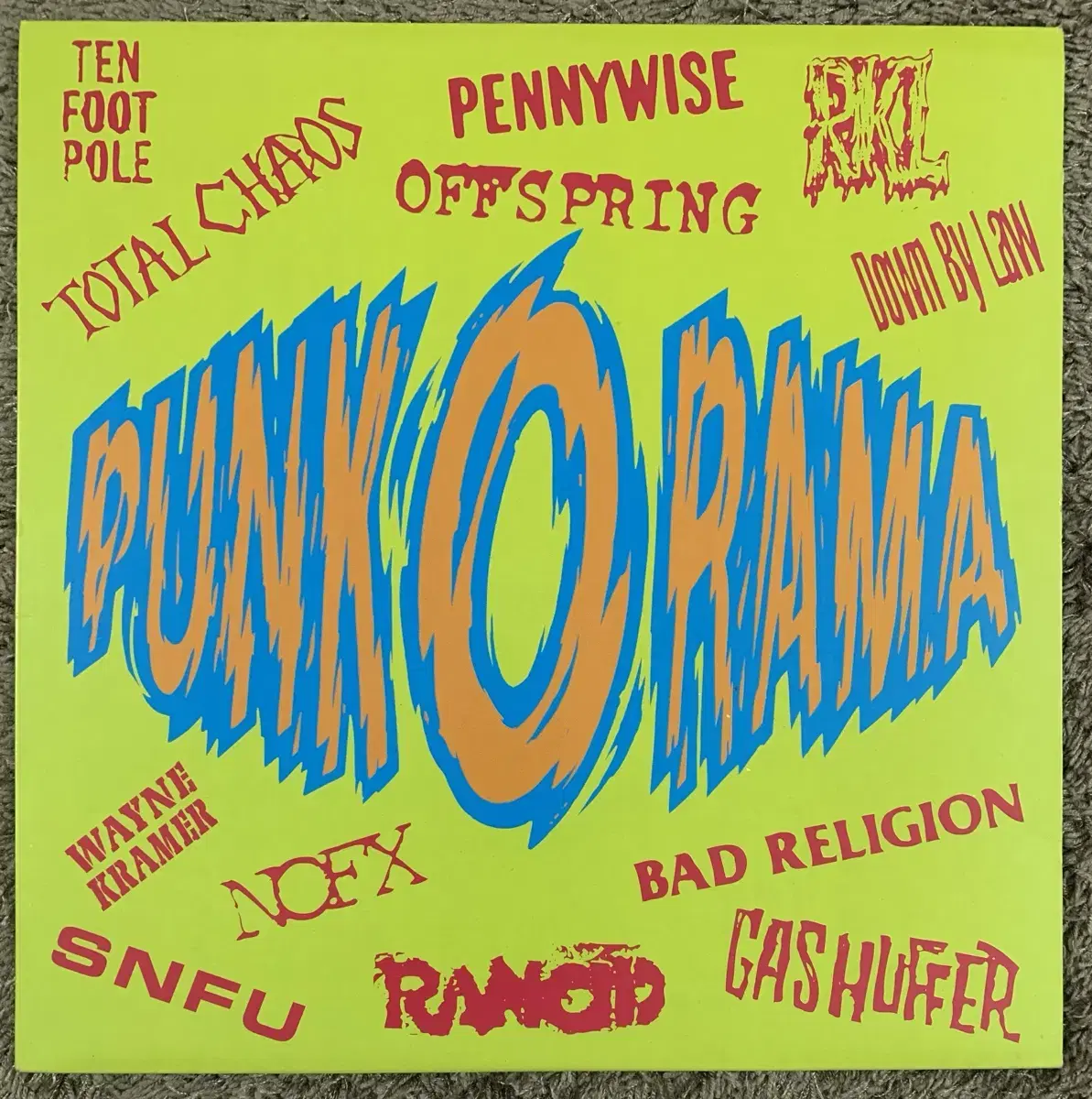 Punk-O-Rama LP 펑크락