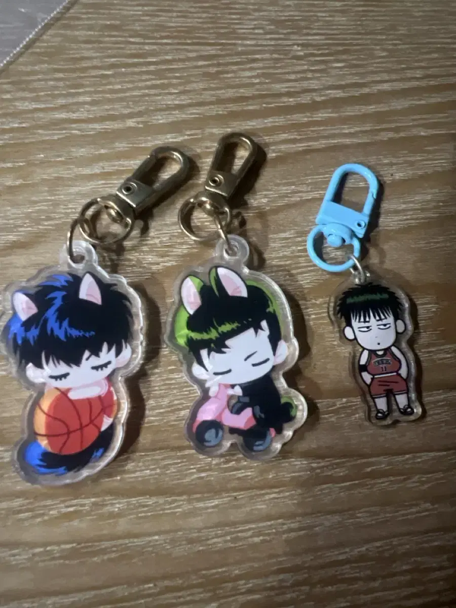 SLAM DUNK acrylic keyring 4 bulk Kim Nak-soo Seo Tae-woong Yeo-yeol