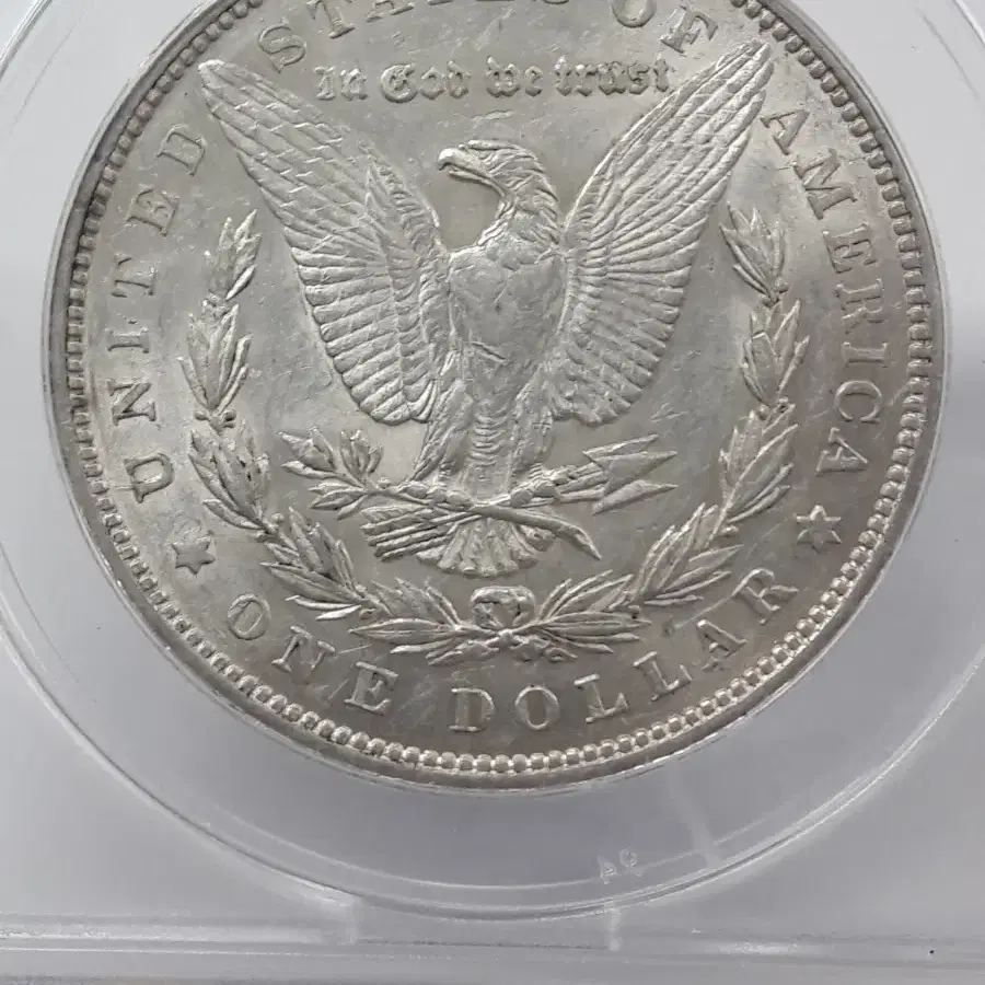 1878년 미국 모건 1달러 ANACS AU53 준미사용 은화