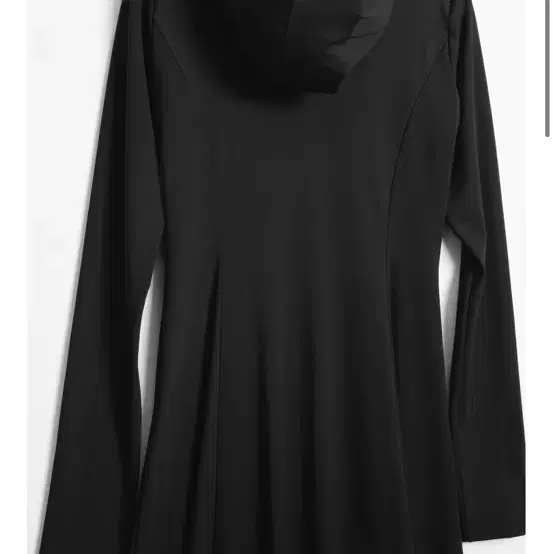 999HUMANITY JERSEY HOODED DRESS