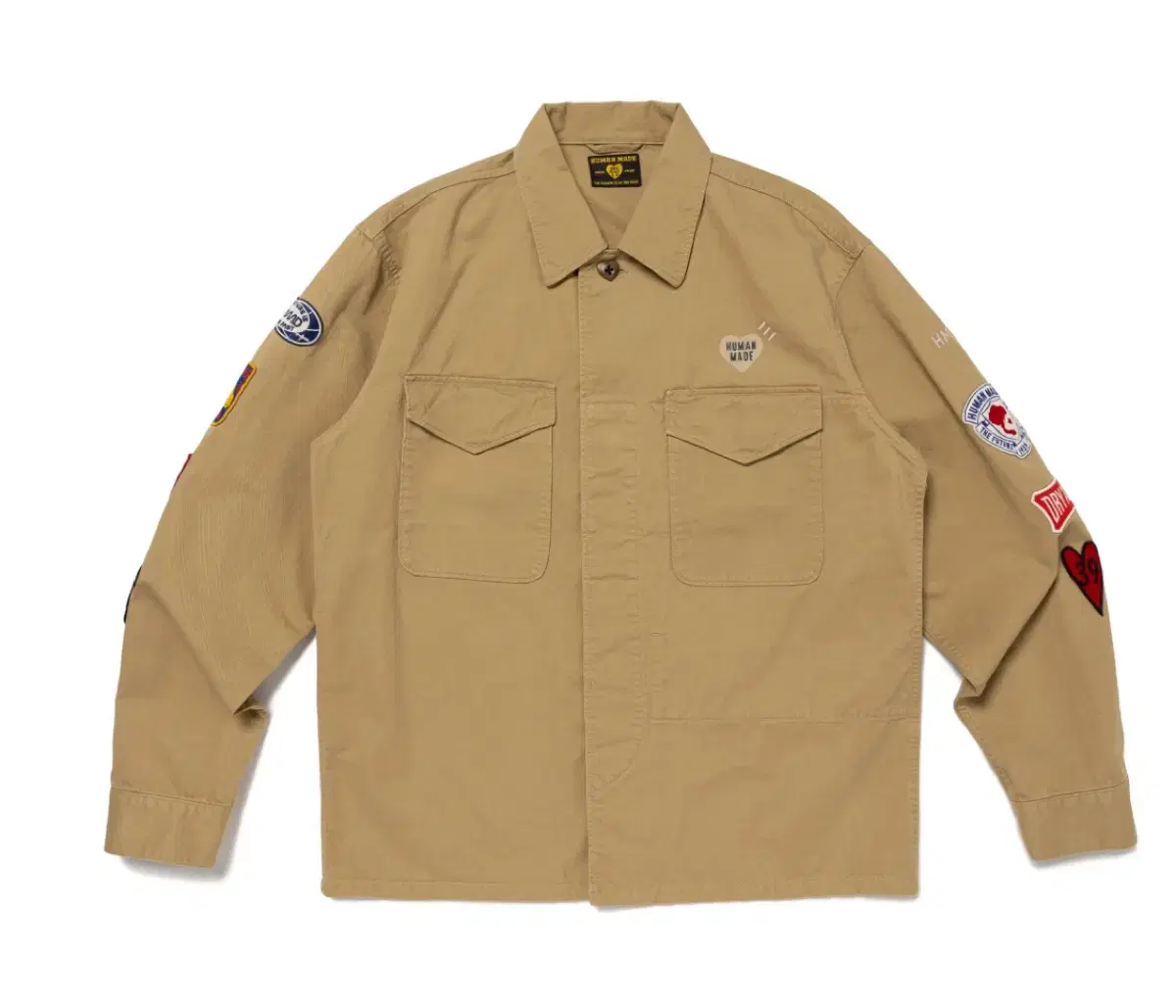 Humanmade Patched Military Shirt L