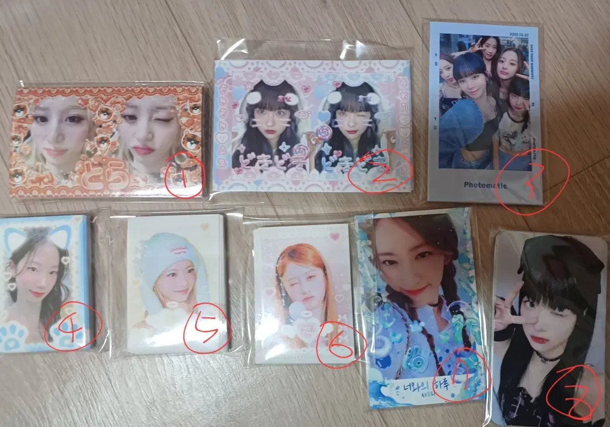 Le sserafim unofficial goods chaewon sakura yunjin kazuha eunchae Bulk WTS