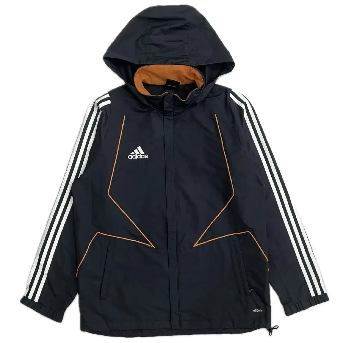 Adidas 00s Old School Windbreaker Hoodie Zip Up 100 Size L Jersey Style