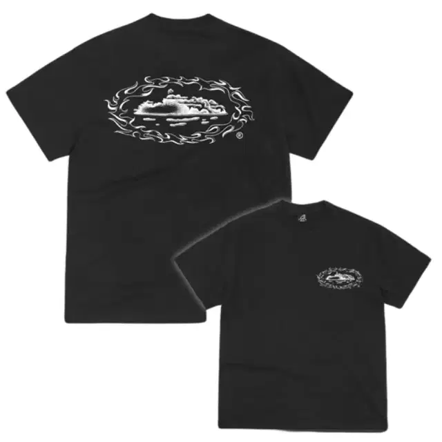 Corteiz Firey Alcatraz T-Shirt 라지