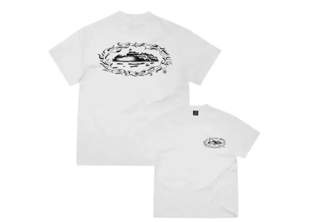 Corteiz Firey Alcatraz T-Shirt New 라지