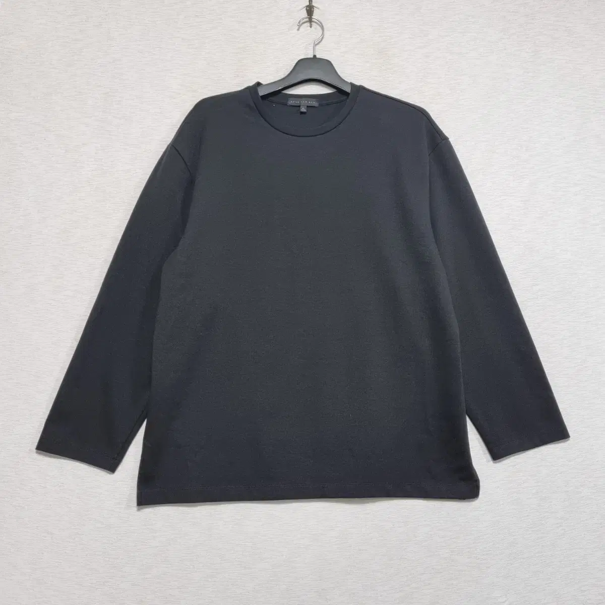 Spao Ganseason Black Long Sleeve Tee N105ㅡ0923