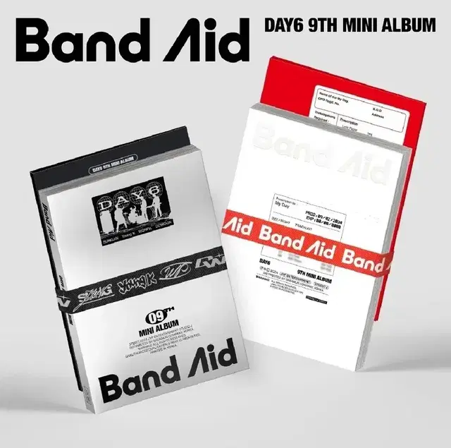 데이식스 Band Aid 멤버세트