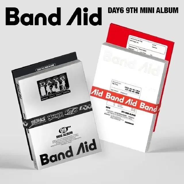 데이식스 Band Aid 개봉앨범