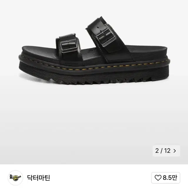 Dr. Martens Myles Sandal Black 닥터마틴 마일즈