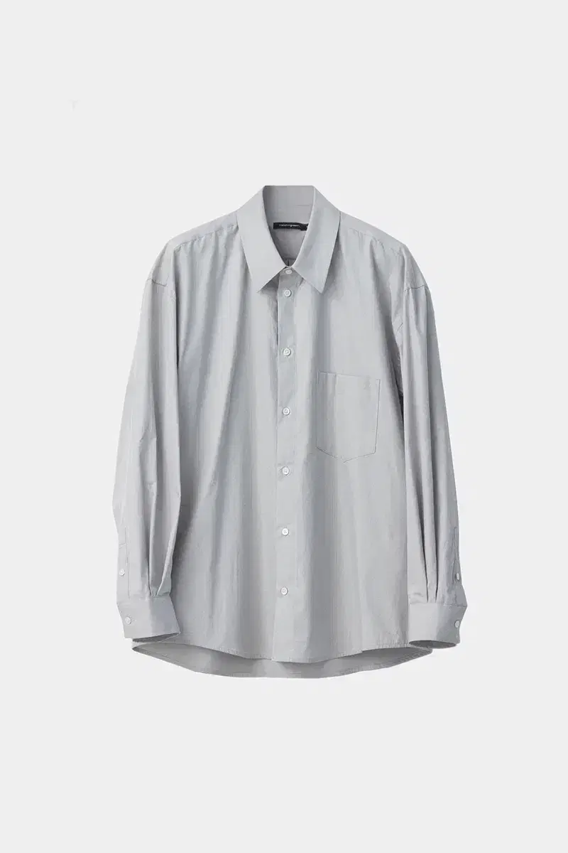 [3]Hatching Room Classic Shirt Silver