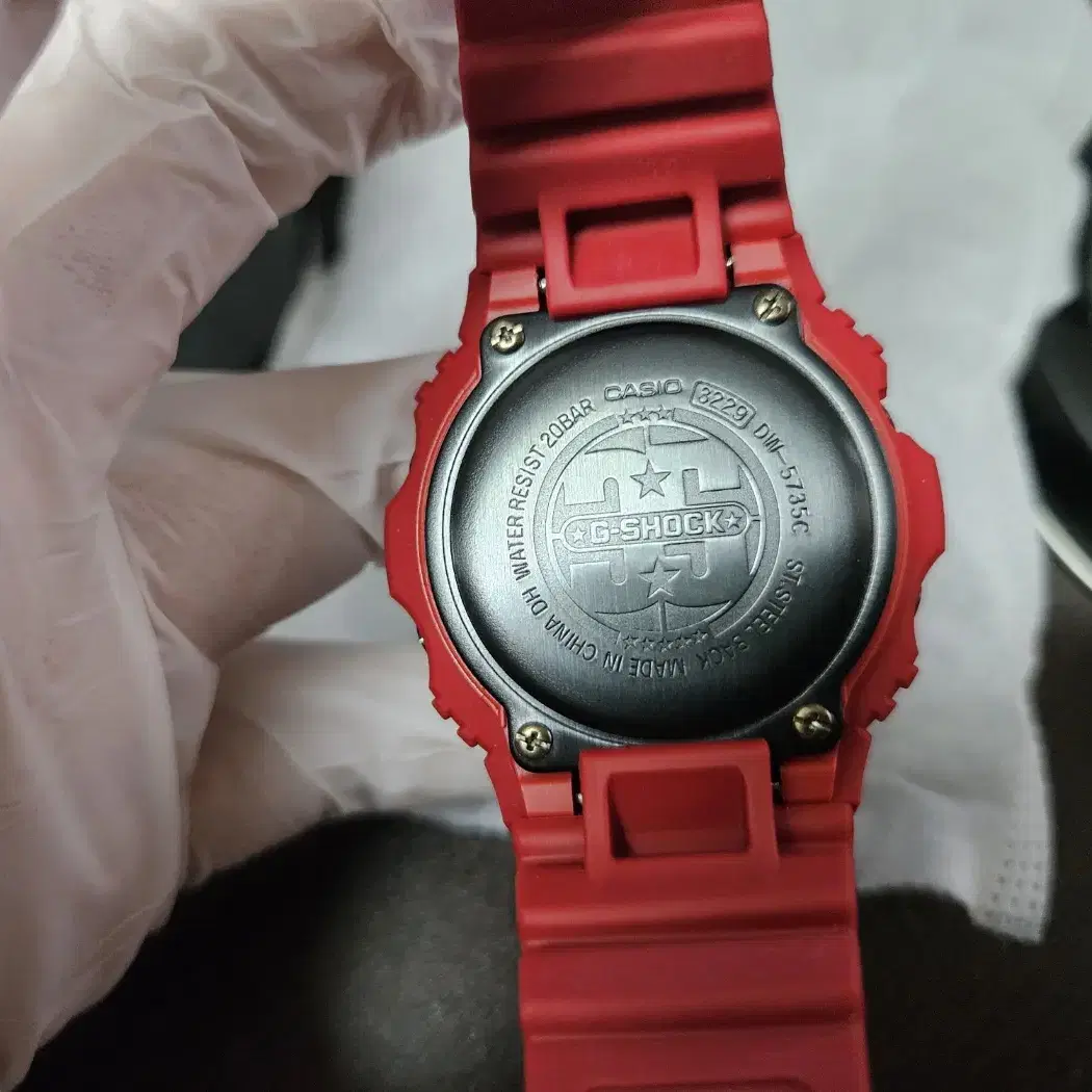 지샥 GSHOCK 35주년 DW-5735C RED OUT