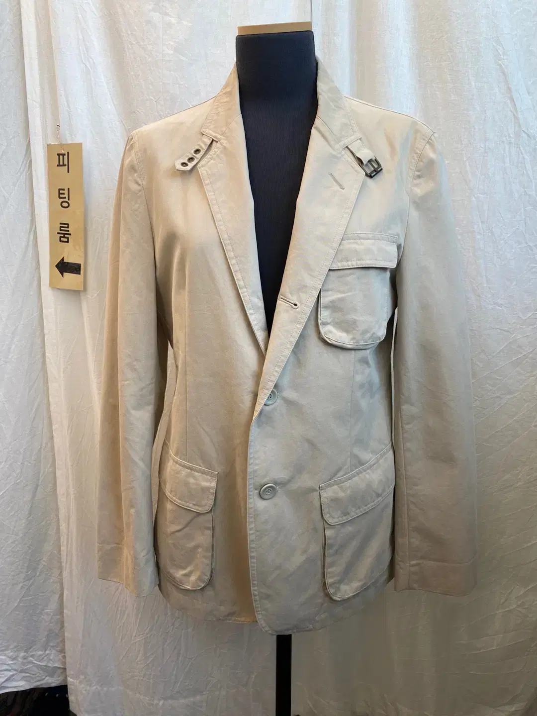 SEMANTIC DESIGN 베이지자켓(MEN M)/11250