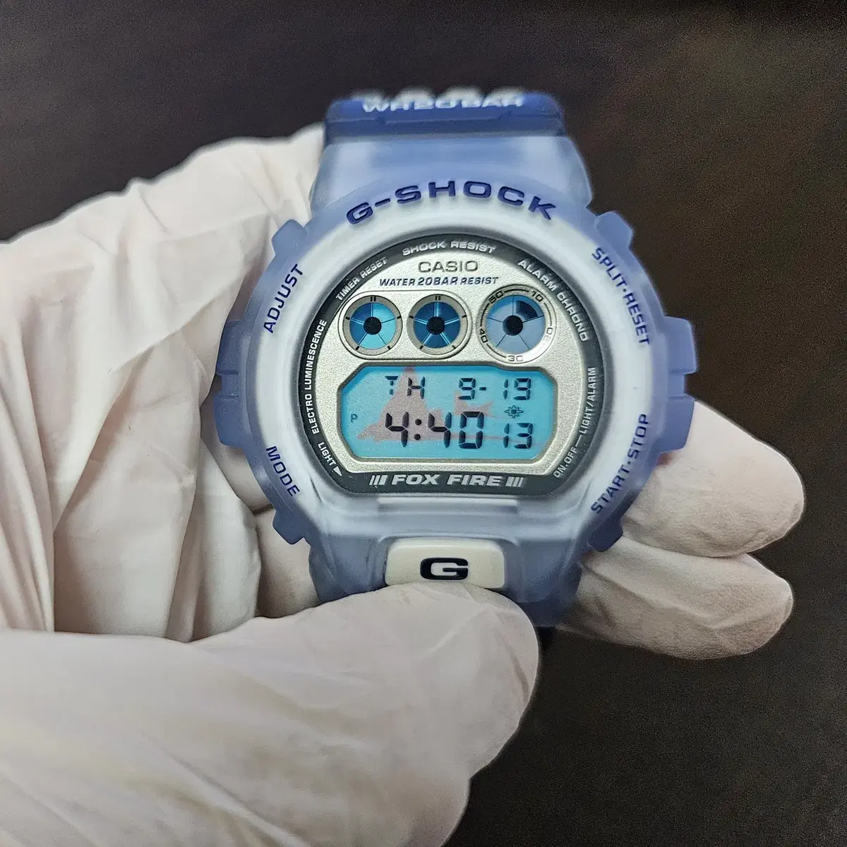 지샥 GSHOCK 산호초 DW-6900WC 보라 WCCS