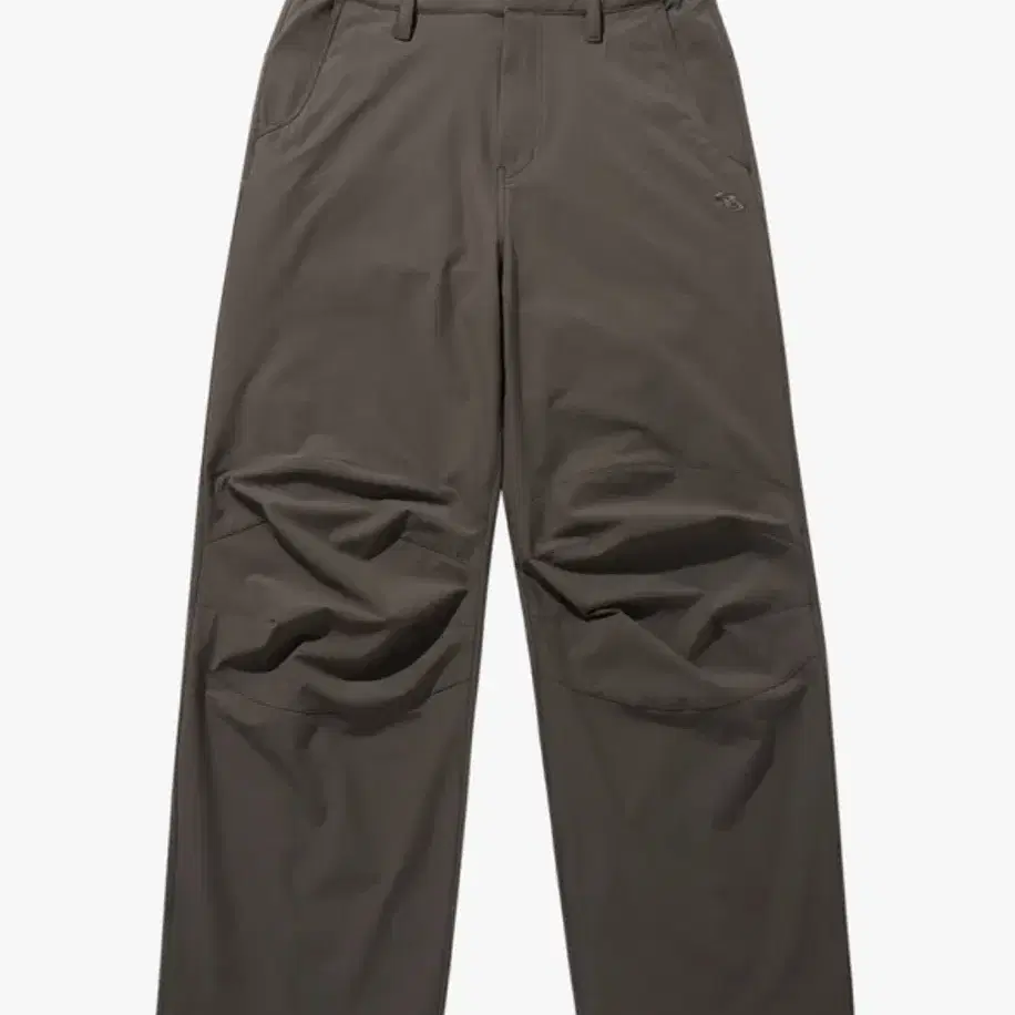 산산기어 Paneled Dart Pants - Ash Brown