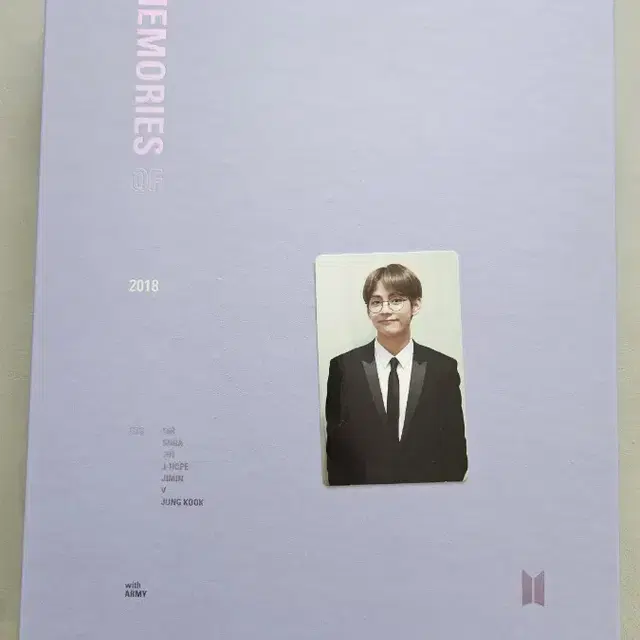 방탄소년단 메모리즈 2018 dvd 태형 뷔 포카 풀셋