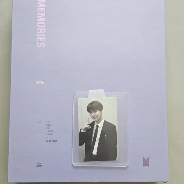 방탄소년단 메모리즈 2018 dvd 윤기 슈가 포카 풀셋