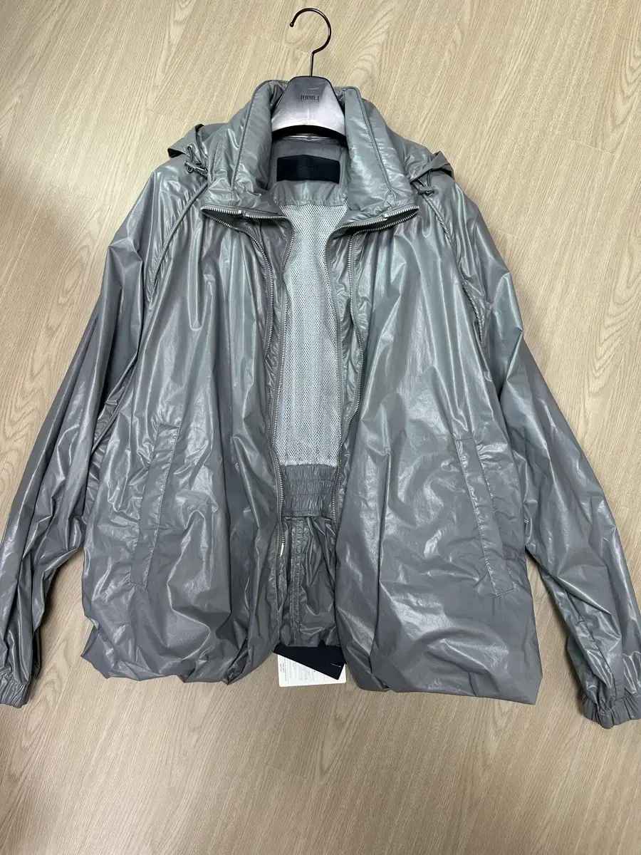 Junji Windbreaker Gray JC2239H213 44Size