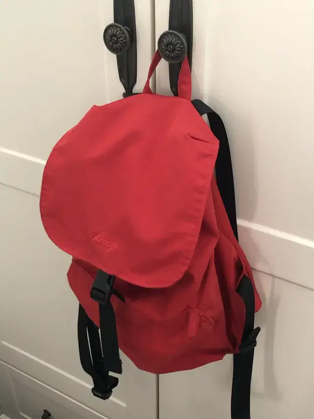 헤이그 포포백팩 레드 haag a popo backpack red