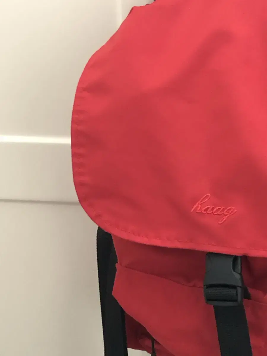 헤이그 포포백팩 레드 haag a popo backpack red