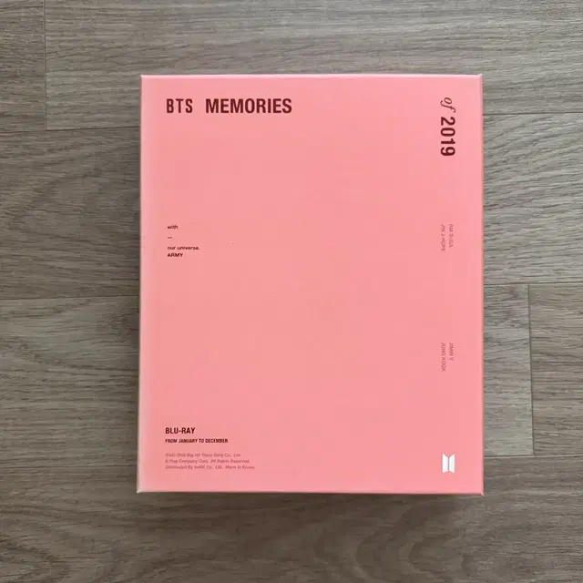 방탄소년단 BTS / 2019 메모리즈 블루레이