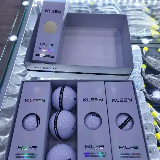 클린 골프볼 KLEEN 2PC 화이트 12구 골프공 클린2 2피스 골프볼