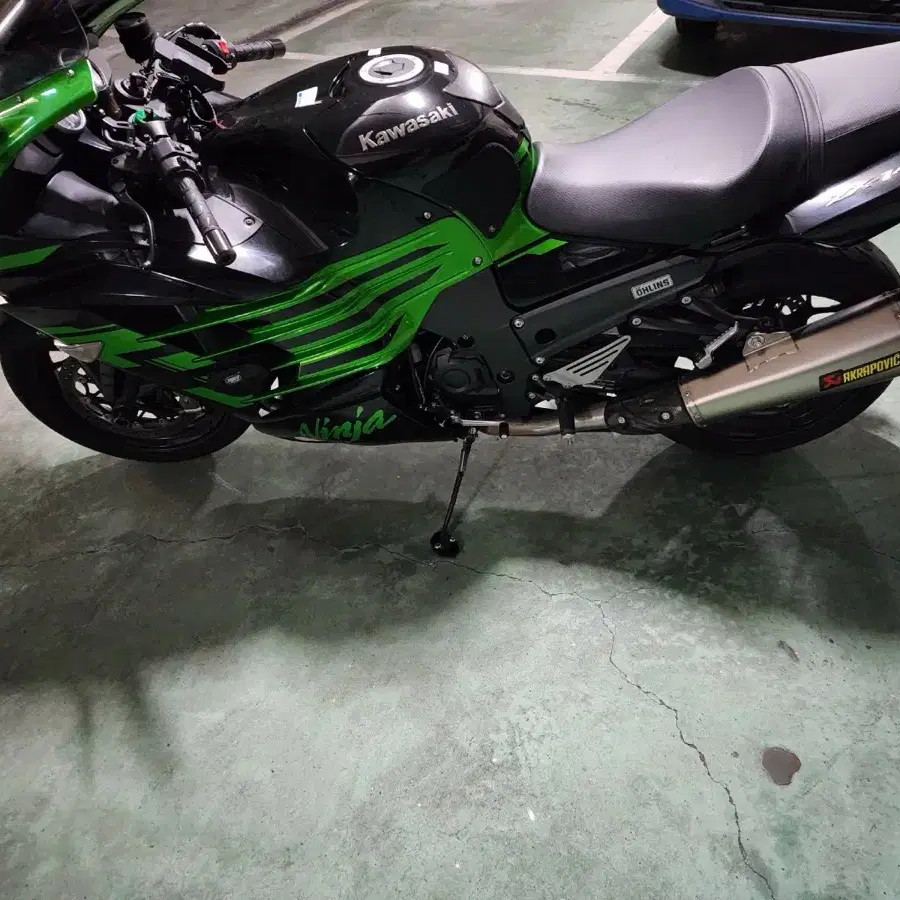 2020년식 가와사키 zx-14r 올린즈 에디션 짧은 키로수