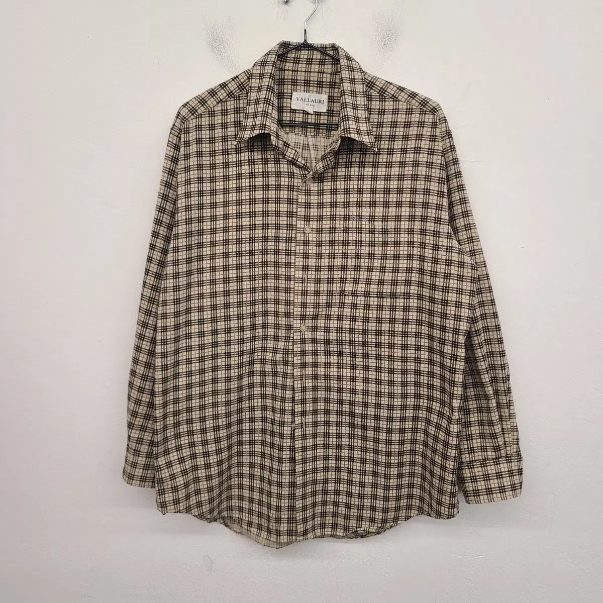 [100/L] VALLAURI Check Shirt