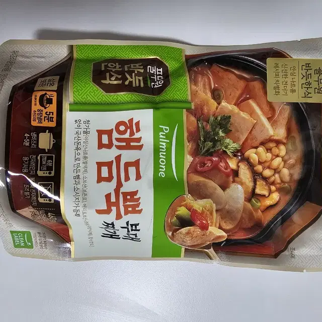 풀무원) 반듯한식햄듬뿍부대찌개 460G