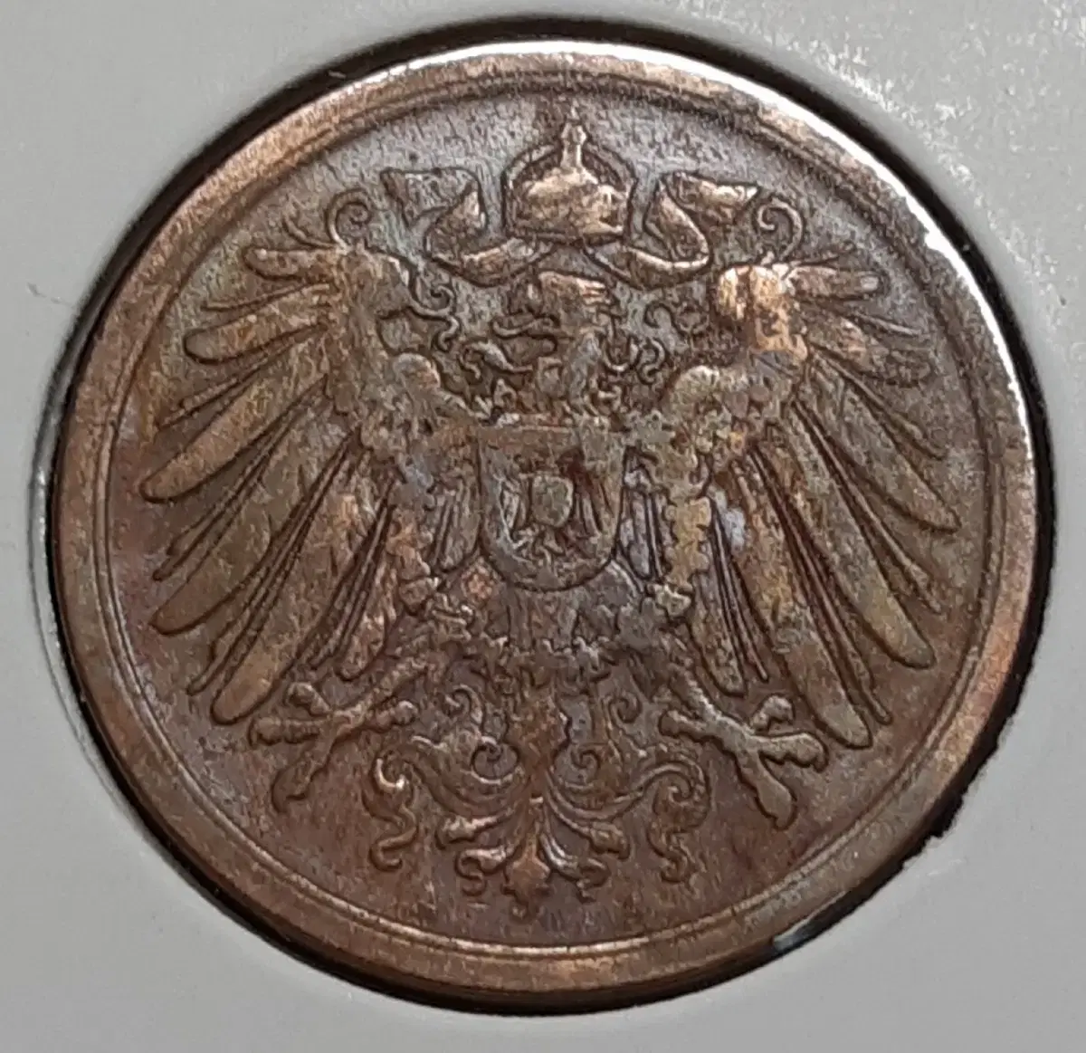 Germany 1905 2 pfenning.Foreign coinage coins