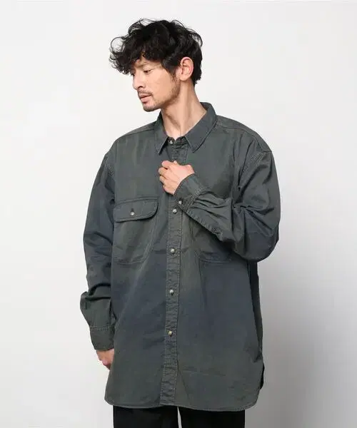 Beams Vintage Wash Shirt [BEAMS]_2121