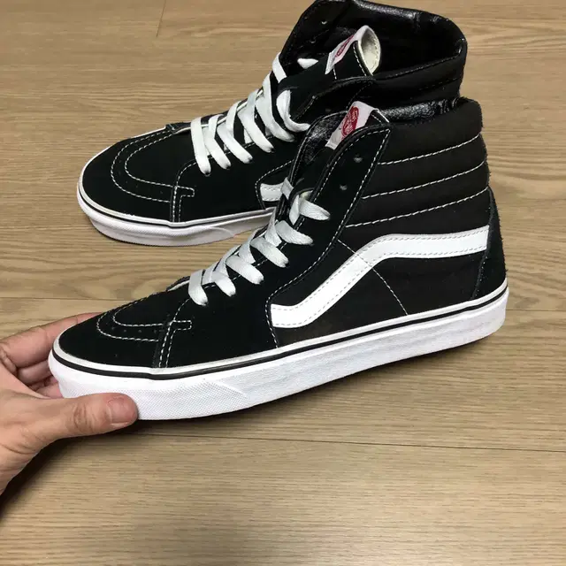 260) 반스 VANS 스케이트 하이 SK8-HI 블랙 반스 스케이터