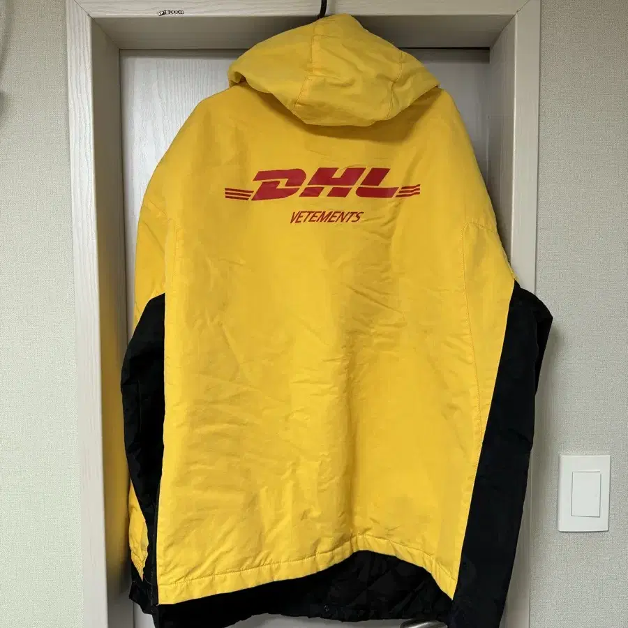 [s] 베트멍 dhl 더블레이어드 파카 패딩 자켓