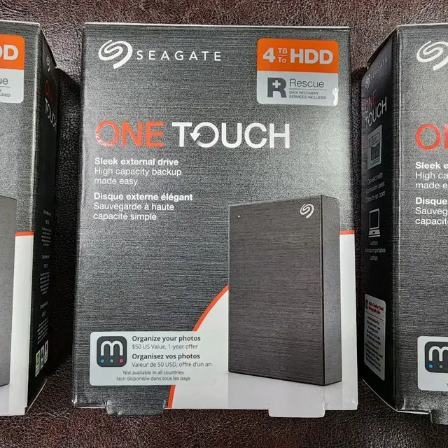 시게이트 외장하드 4테라 seagate 4TB 미사용 원터치