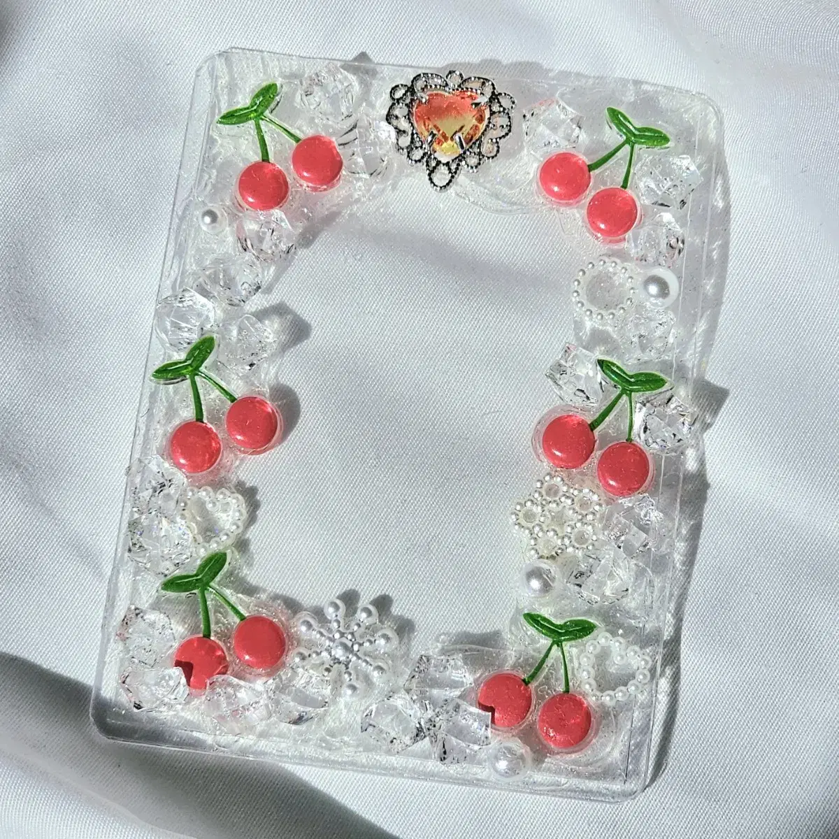 CherryTopkew JewelryTopkew Decoden Resin Toploader