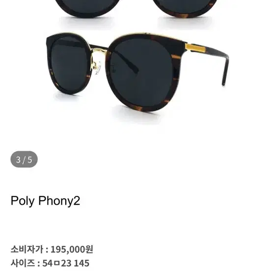 페이스더 뮤직 Poly phony2 선글아스