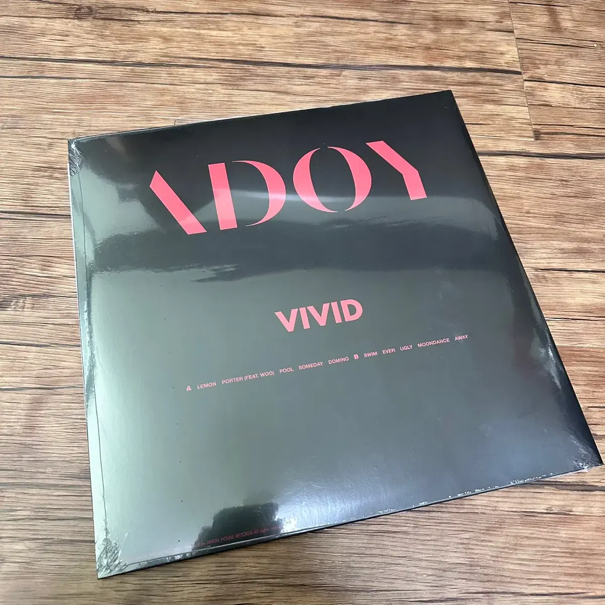 아도이 vivid LP(블랙)