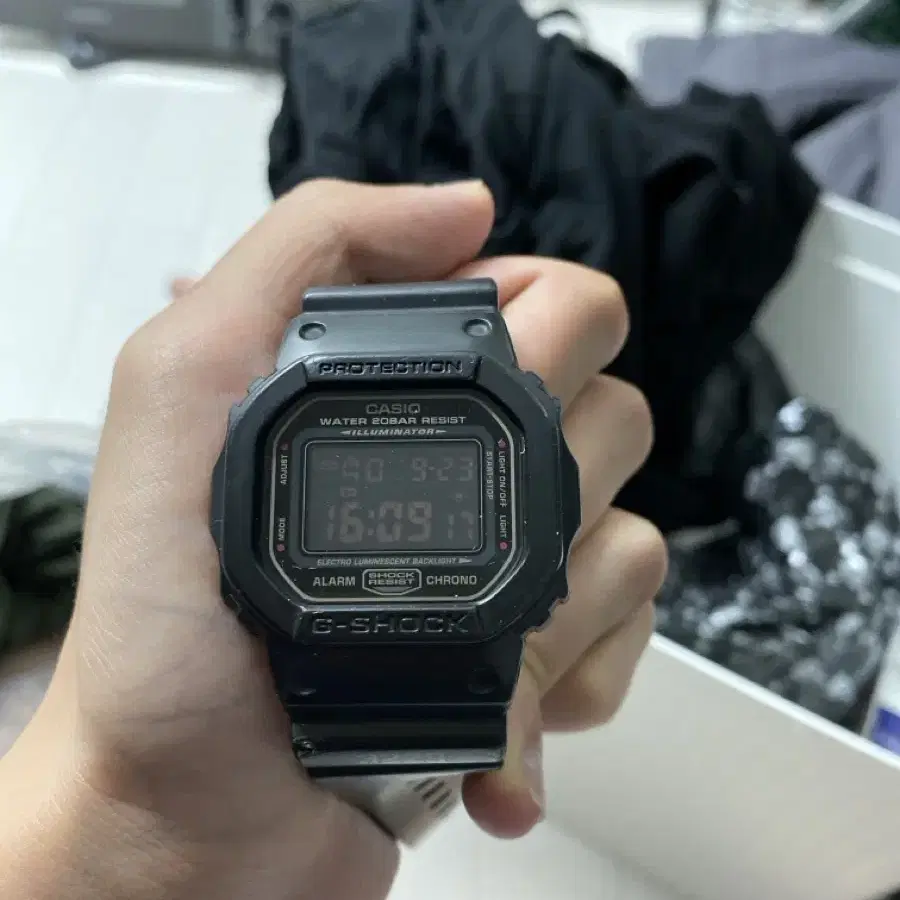 정품 카시오 지샥 DW-5600MS 시계