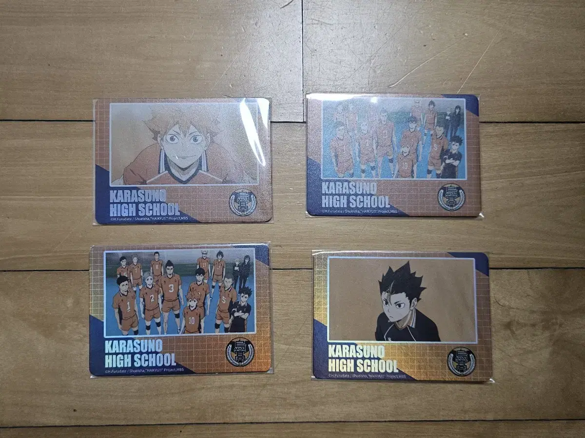 Haikyuu pop up Trading Cards photocard Disposition