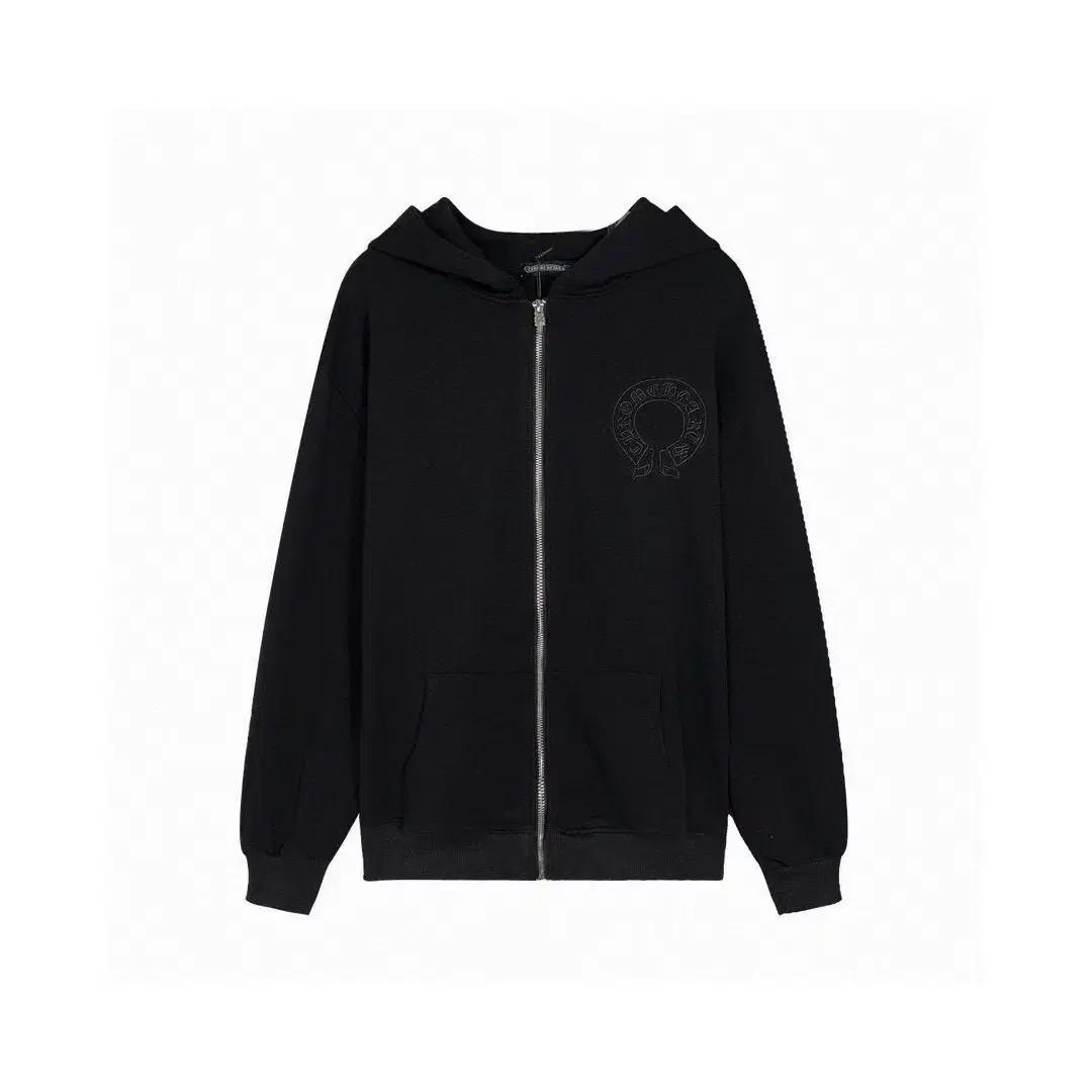 Chrome Hearts Embroidered Hooded Jumper Black