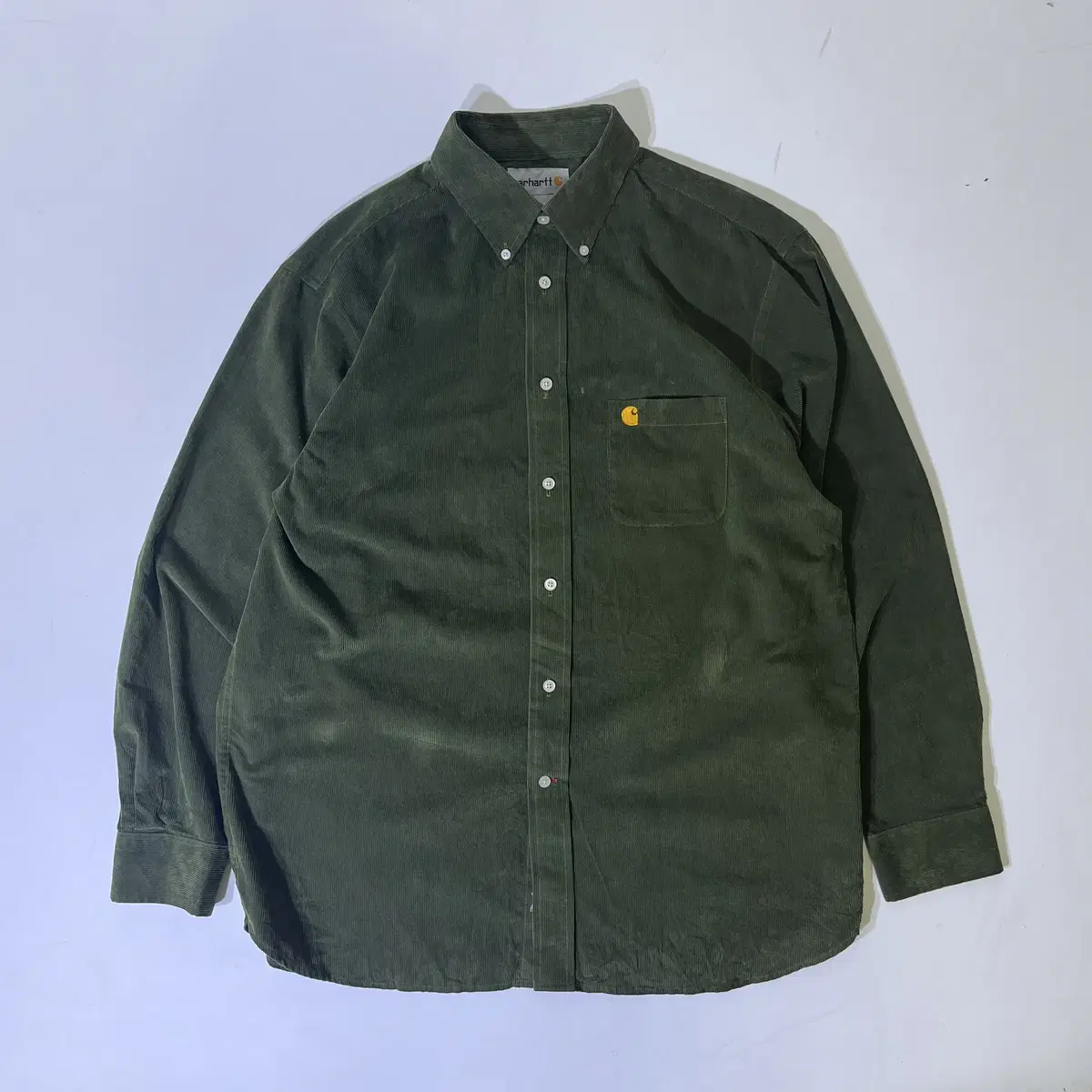 Carhartt 칼하트 코듀로이 셔츠 (105/A6_2688)